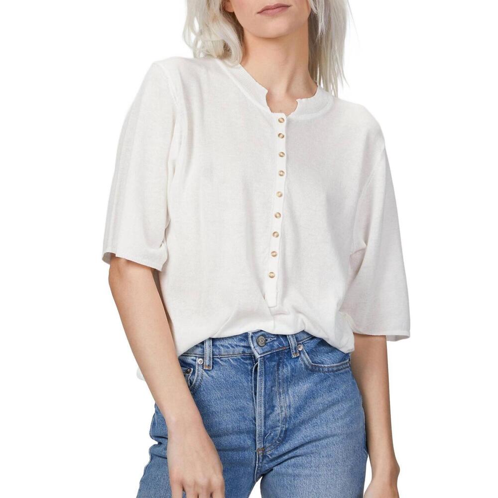 NEW HUMANOID ursil jumper top in bone